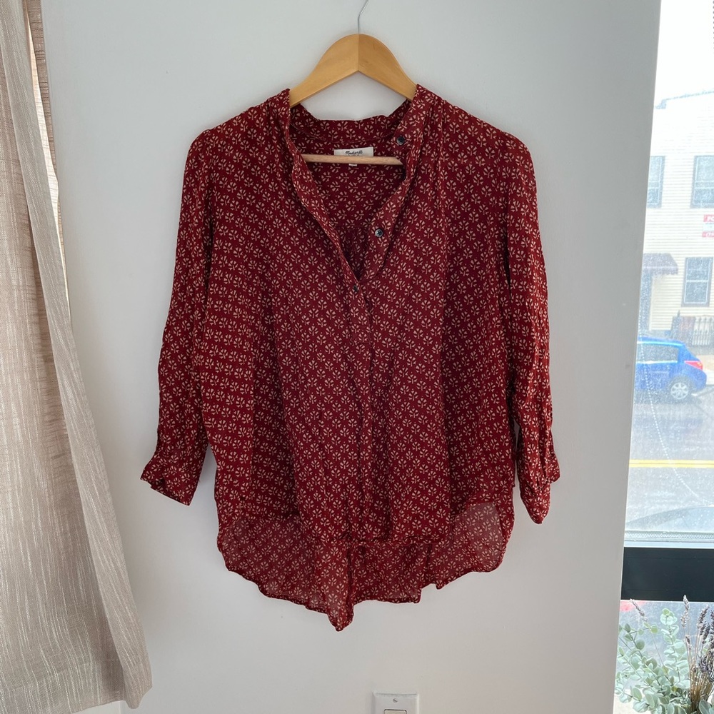 Madewell Shirred Popover Shirt - Shadowtree
100% Cotton